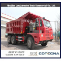 Qingdao HOWO 6X4 60ton 371HP Mining Tipper Truck